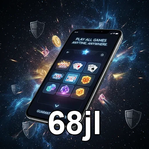 Mobile player enjoying casino games with 68jl offers